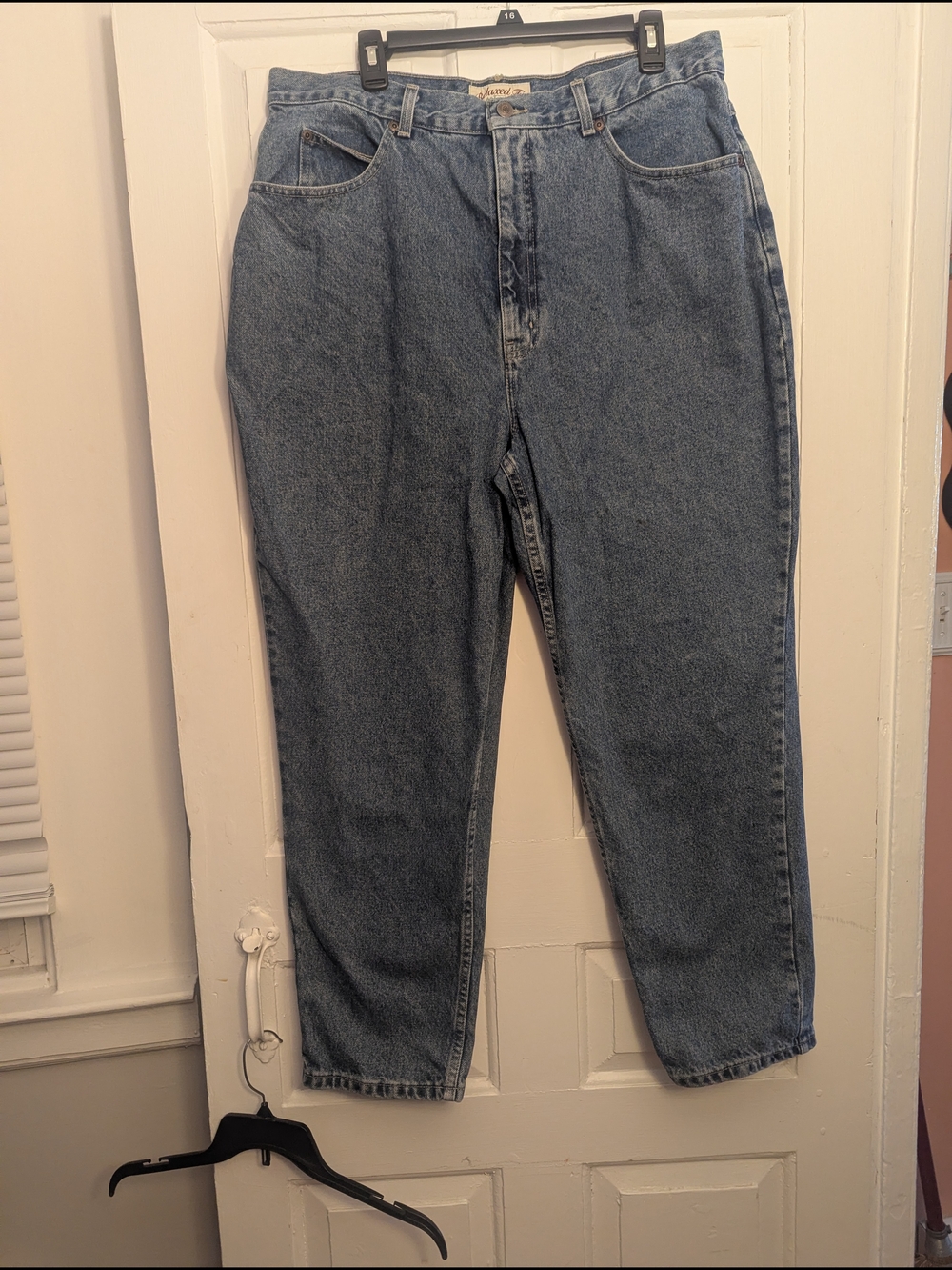 St. John's Bay Medium Blue Boyfriend Jeans